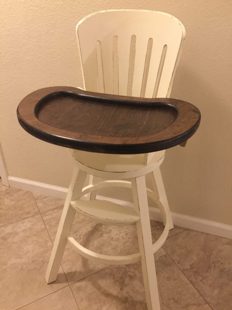 vintage high chair