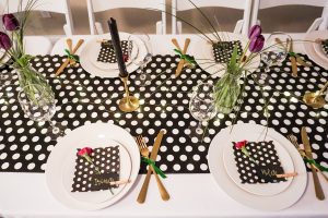 Polka dot birthday party inspiration