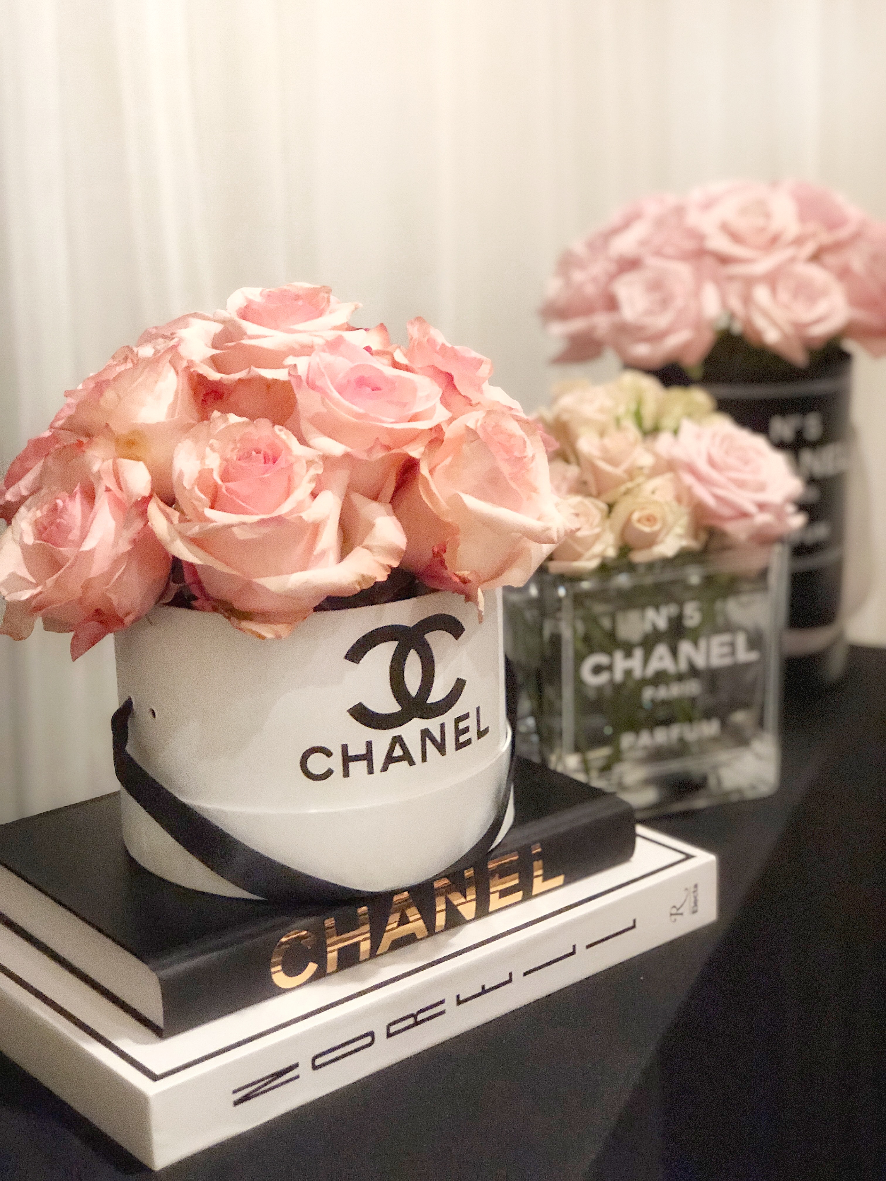 Coco Chanel Party Decoration Ideas  DIY Coco Chanel Centerpiece  YouTube