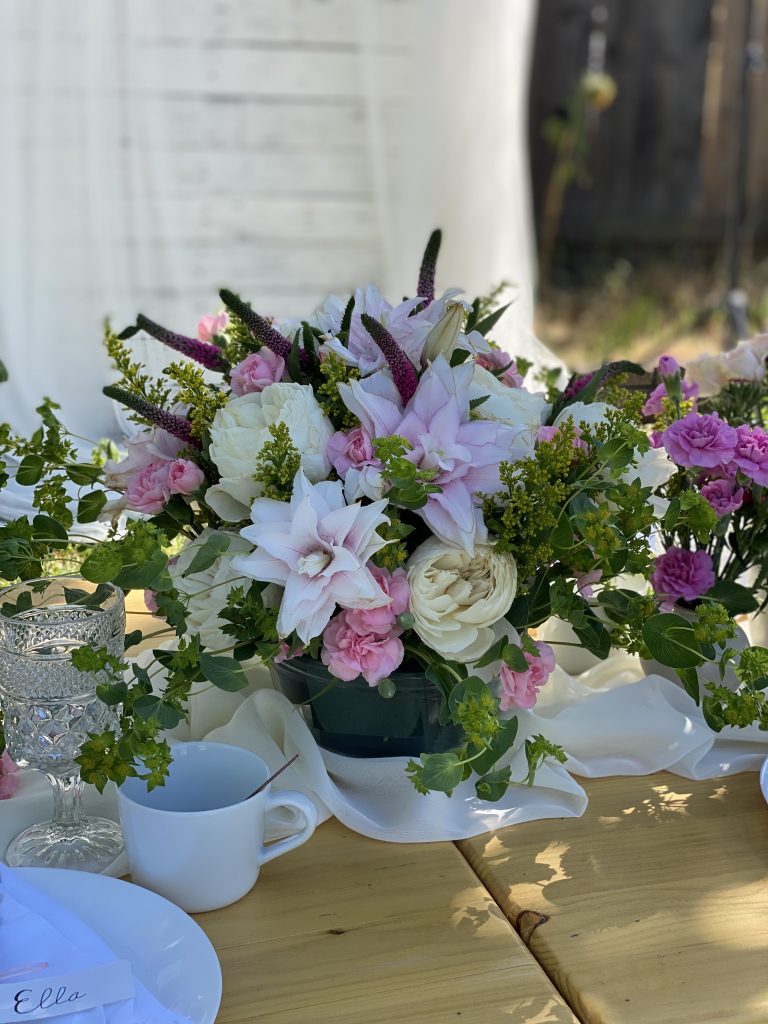 mothers day table centerpiece decor