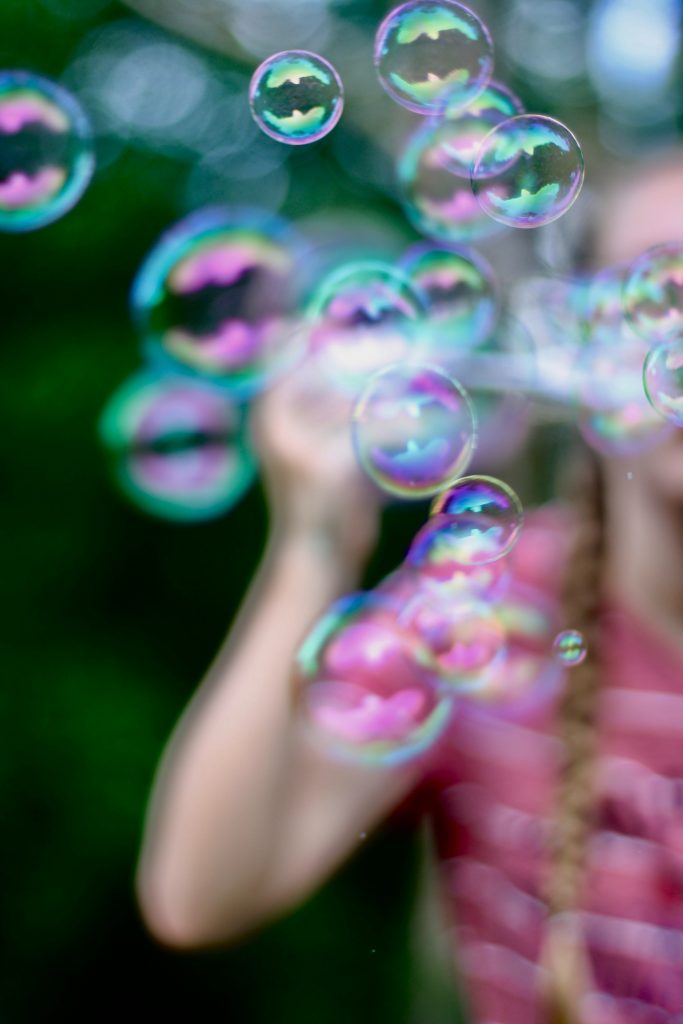 bubbles for mermaid themed party