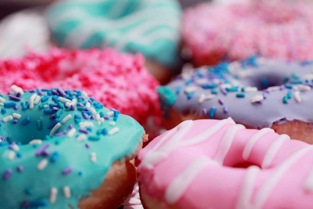 donuts for mermaid party