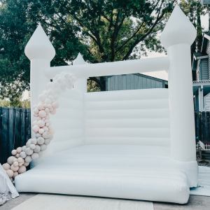 white castle bounce house